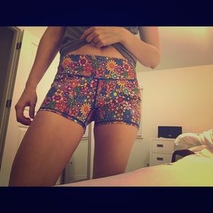 Super cute flower print shorties from Tough Mode